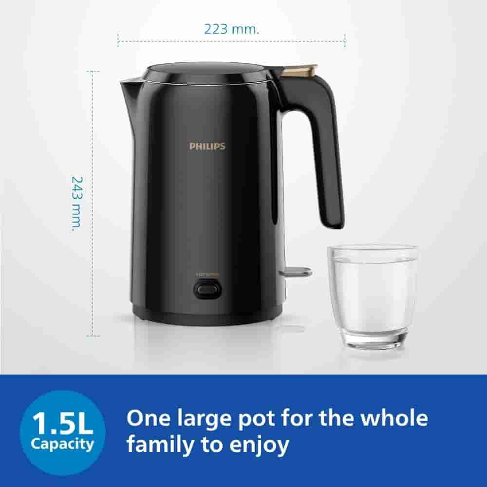 1.5 Litre Double Walled Eletric Kettle HD9378