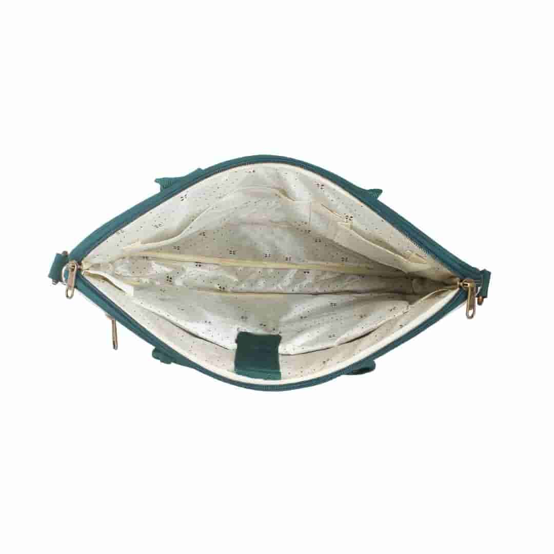 Eco-Friendly Green Jute Laptop Sleeve