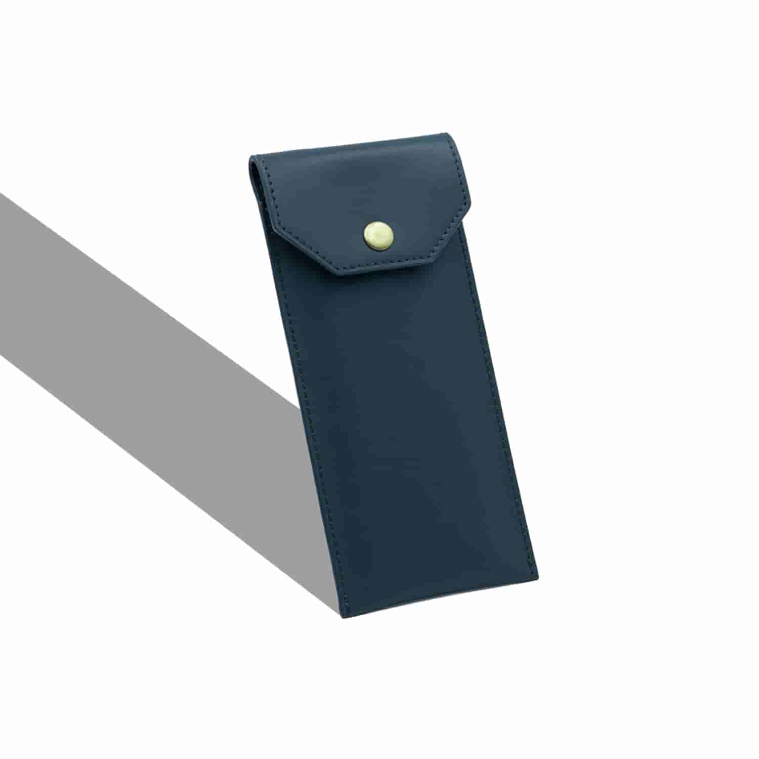 Leather Chef Pencil Pouch Army Green