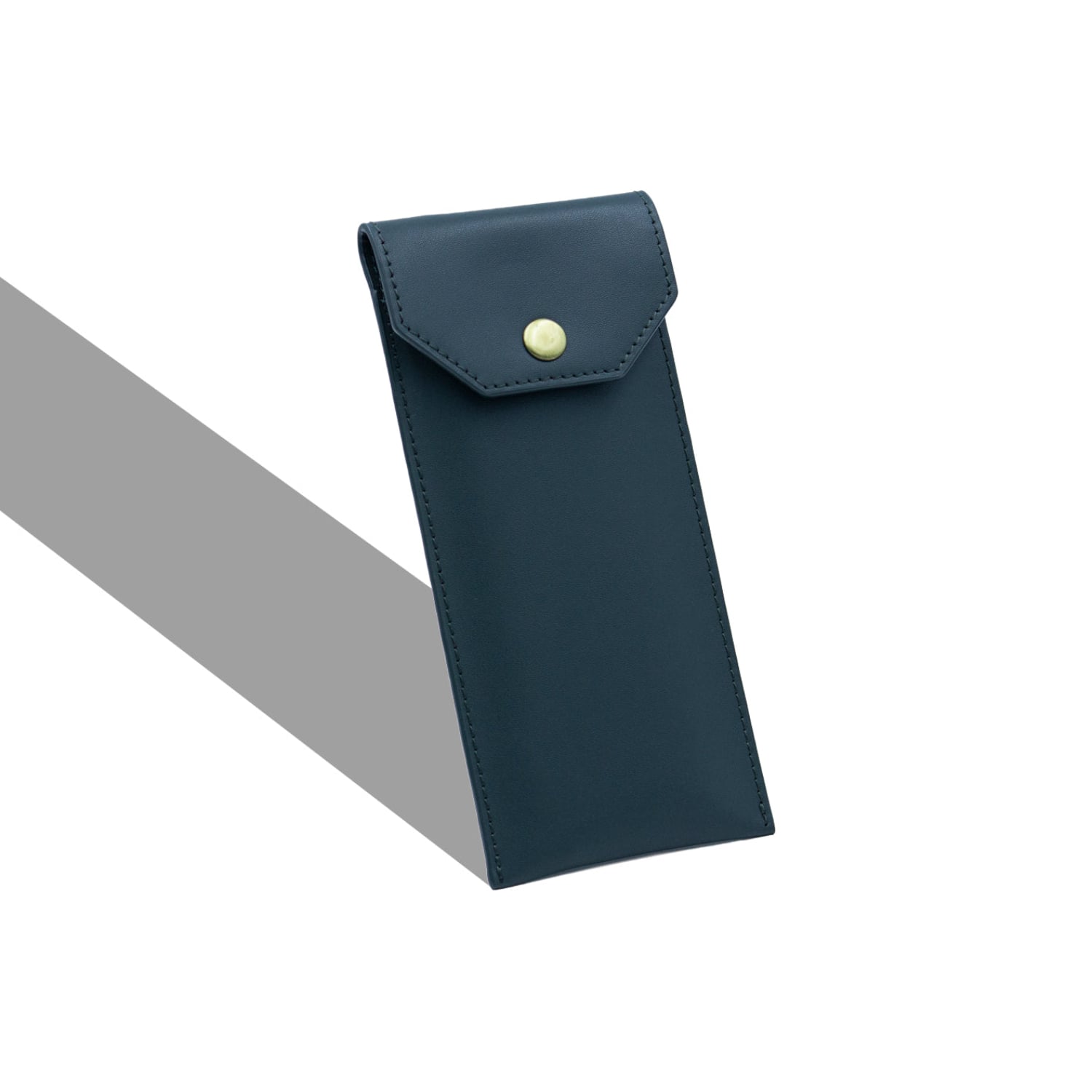 Leather Chef Pencil Pouch Army Green