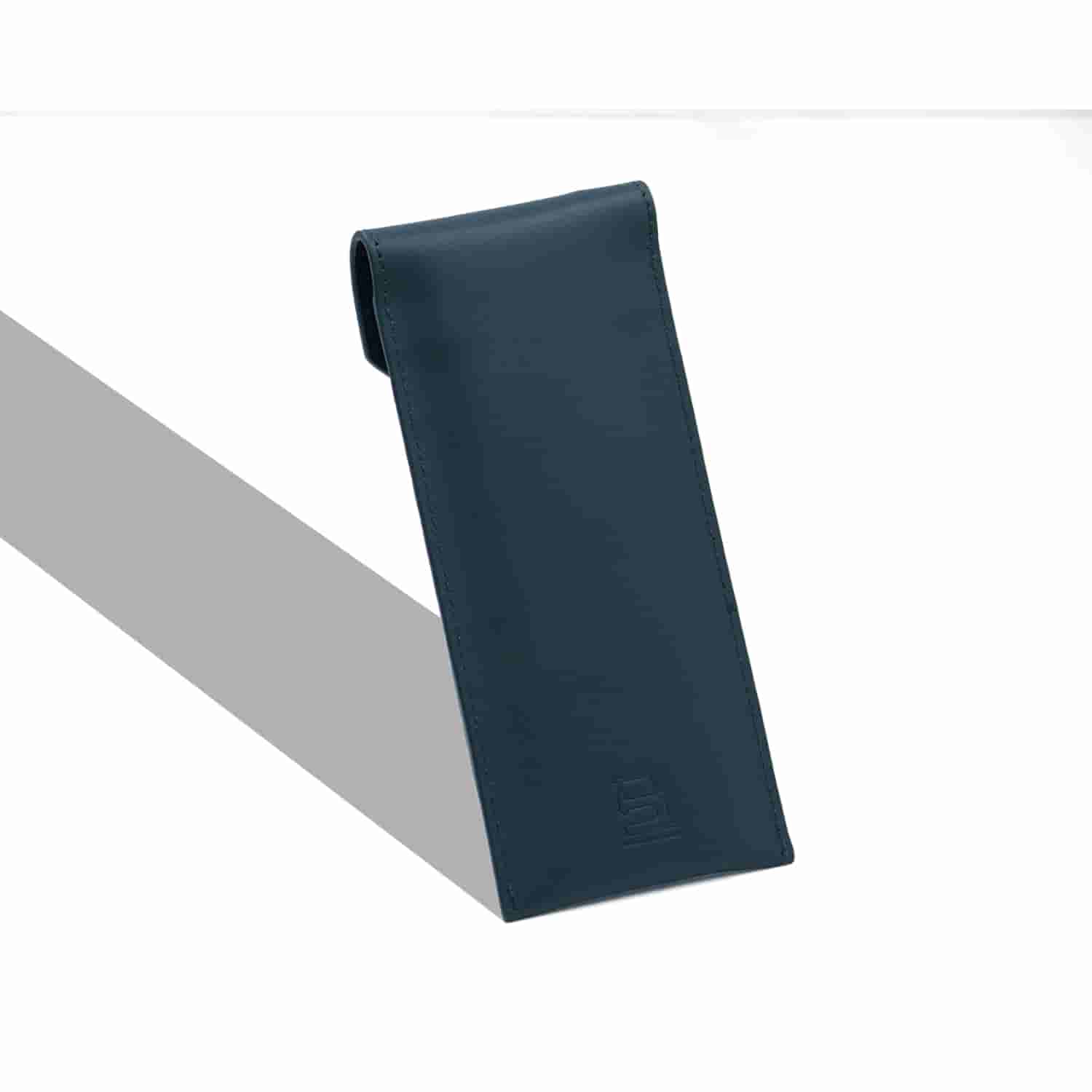 Leather Chef Pencil Pouch Army Green