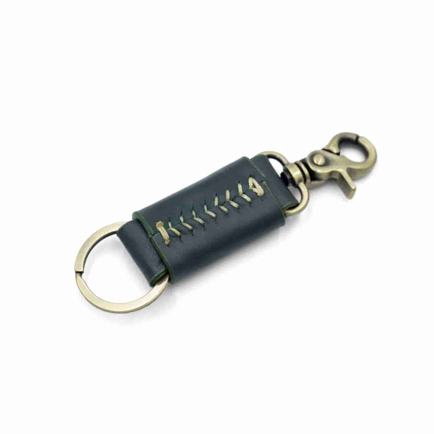 Leather Chef Leather Key Loop (Army Green)
