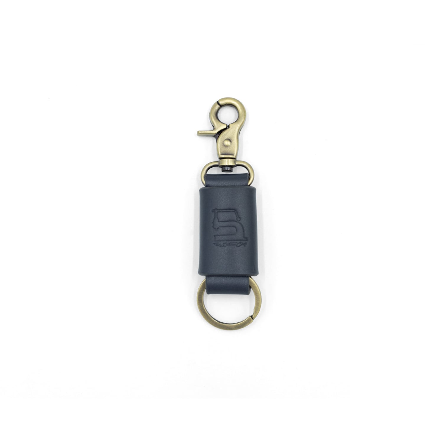Leather Chef Leather Key Loop (Midnight Blue)