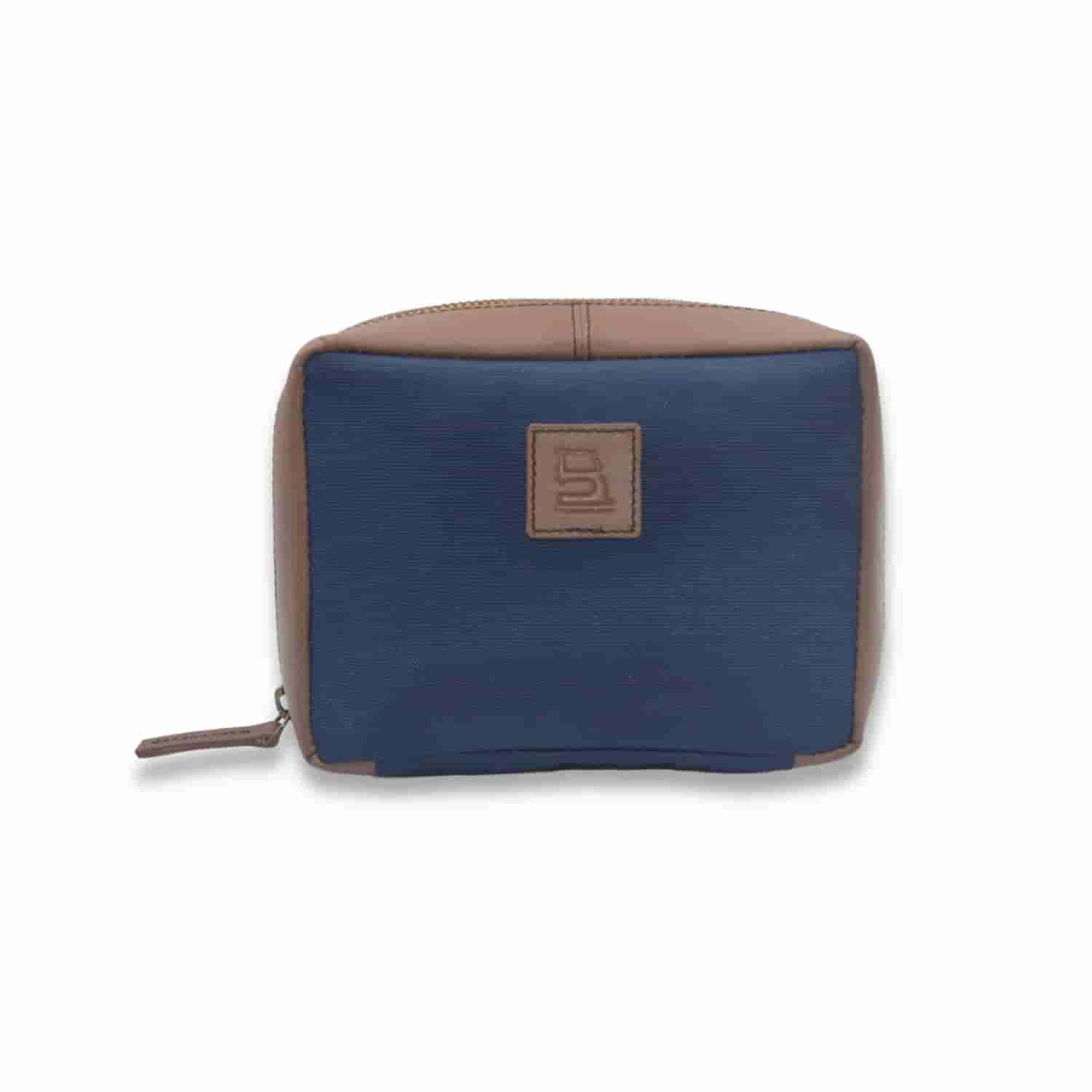 Leather Chef Tech Pouch Blue (Mini)