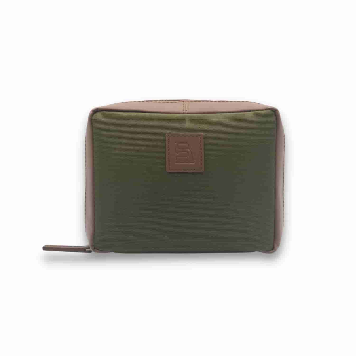 Leather Chef Tech Pouch Olive (Mini)