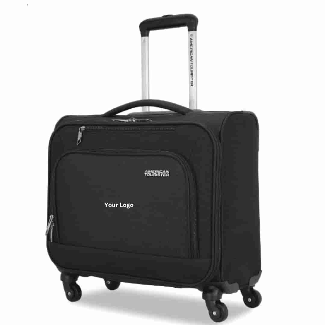 American Tourister Alvin Sp Rolling Tote- Black
