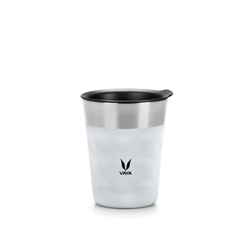 Vaya Stainless Steel Pop Cup without Hole - Cool Grey