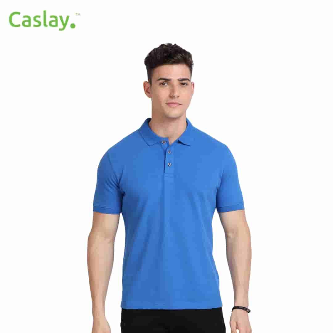 Caslay Polo T-Shirt - Royal Blue