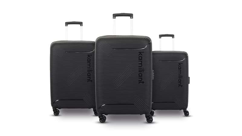 Kamiliant Nexus DW 3-Piece Luggage Set � Black (55/67/77 cm)