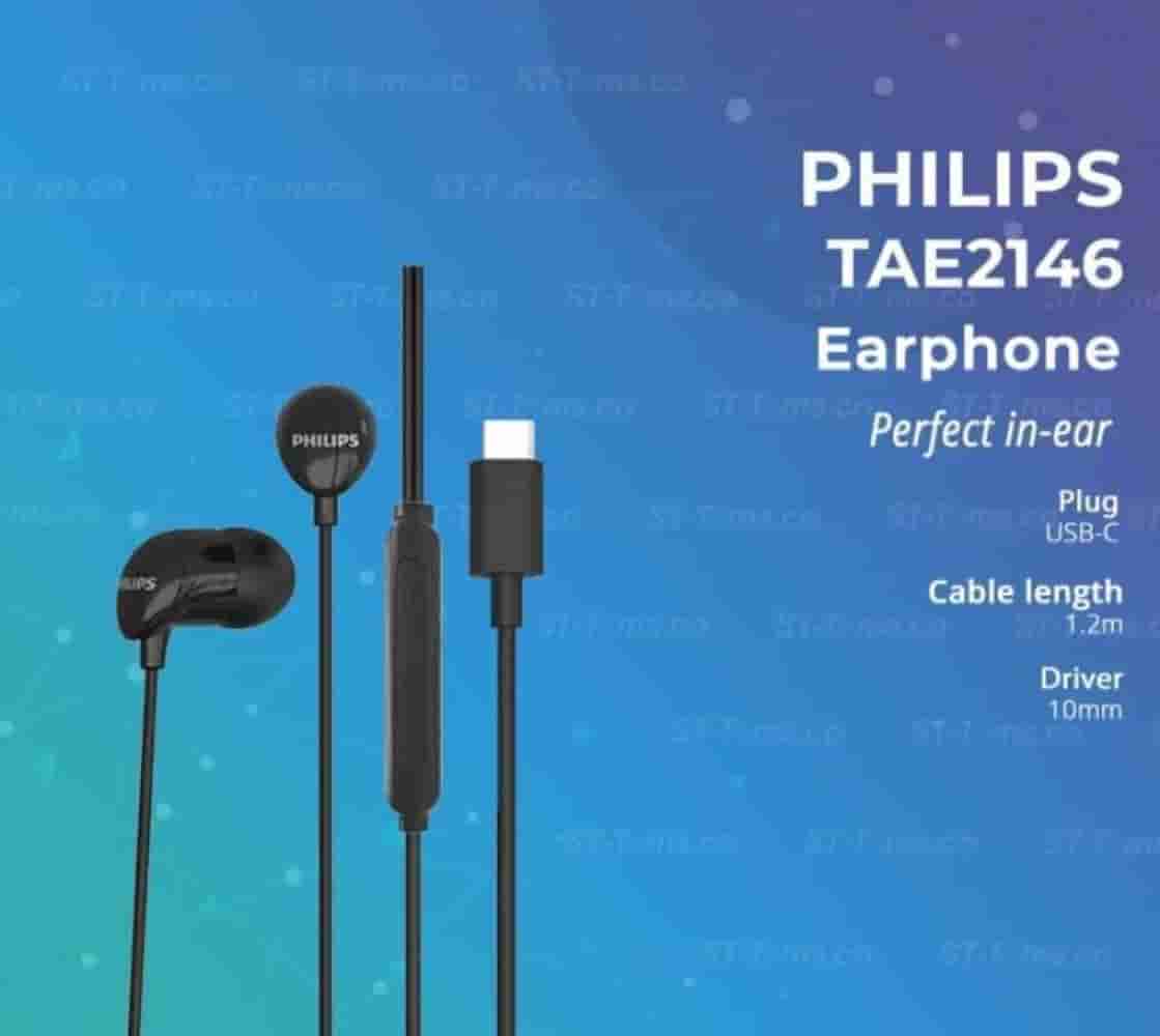 USB-C In-Ear Wired Earphones TAE2146BK