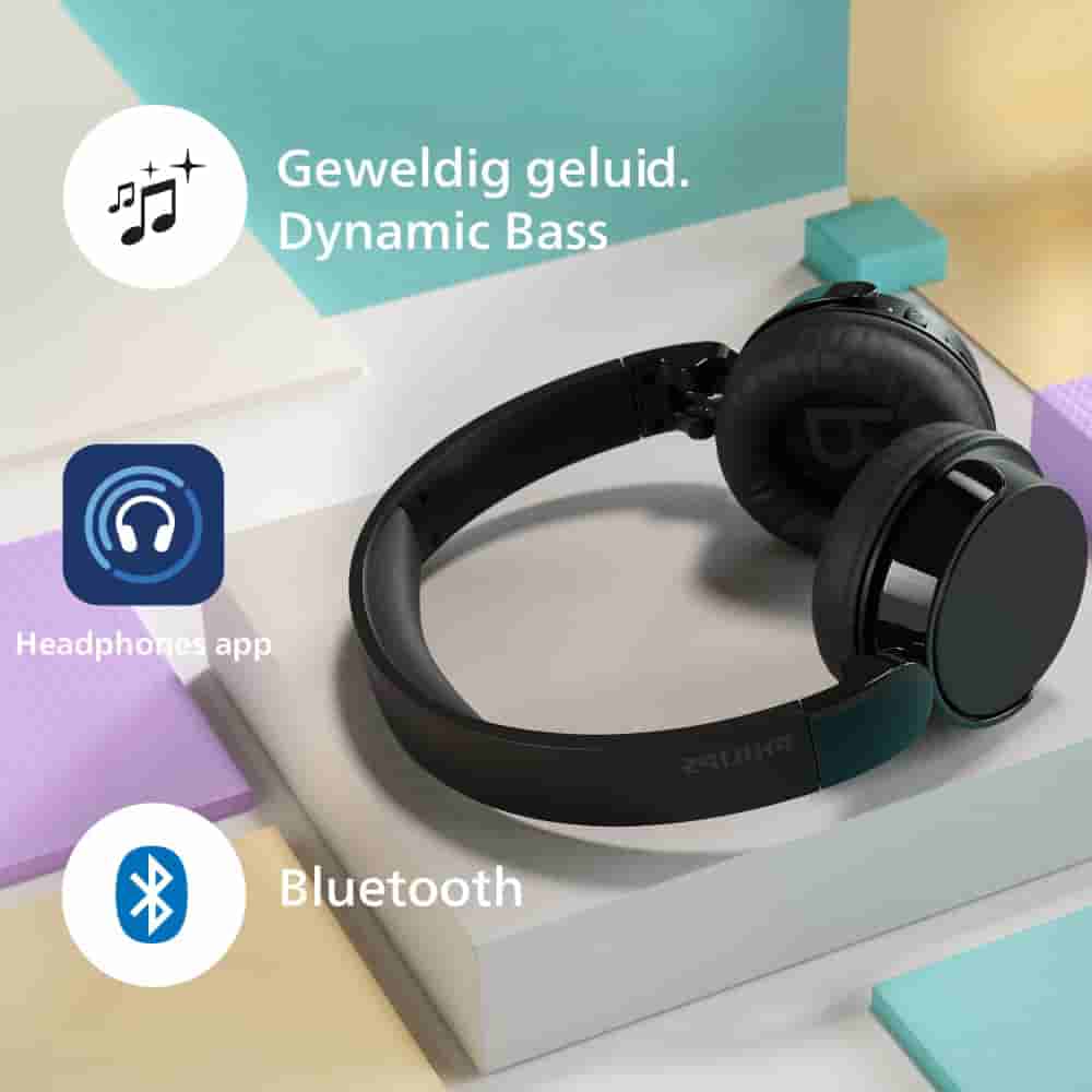 On-ear Bluetooth headphones TAH4209BK