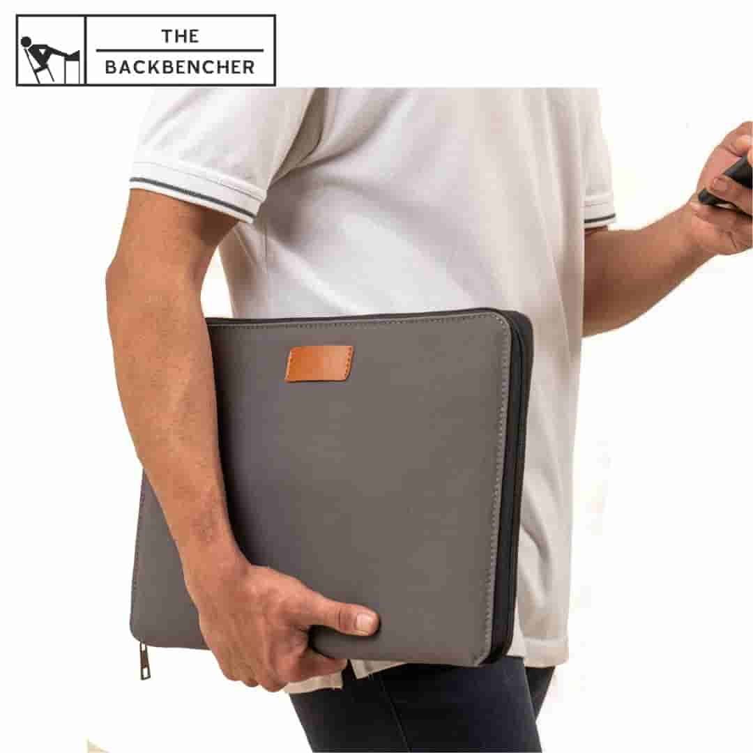Backbencher Grey Lisbon Work Folio