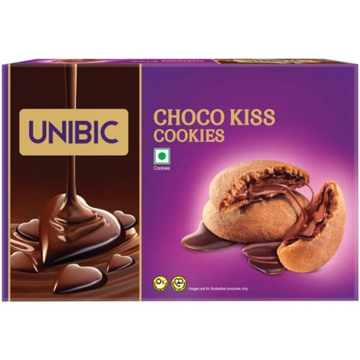 Unibic Choco kiss 60G Cookies Pack of 3