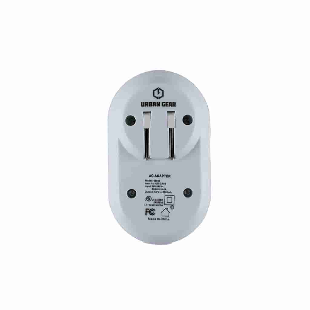 Urban Gear Lumi 2-in-1 Night light with 2 USB Charger