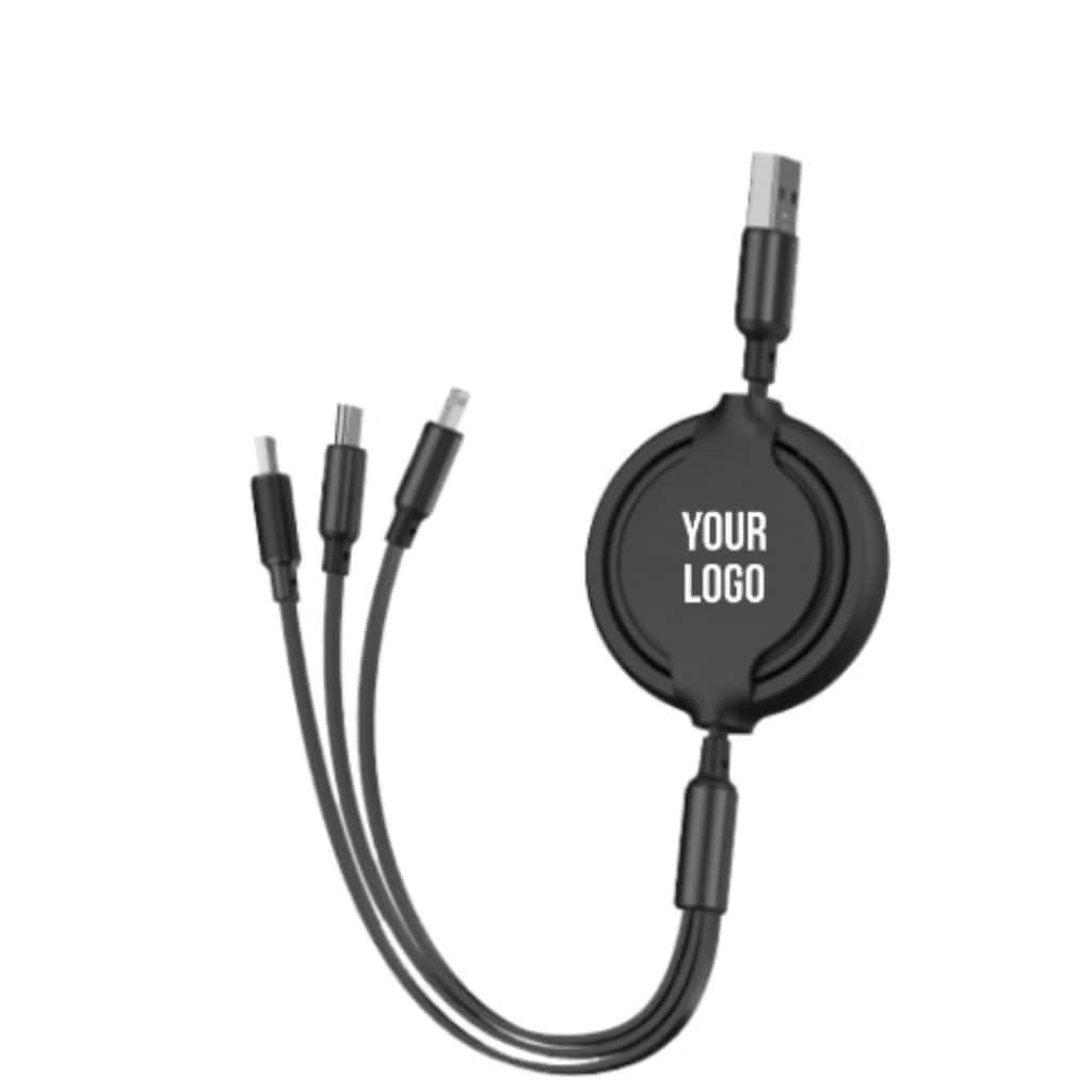 Urban Gear Yoyo Pro 3-in-1 Charging Retracting Cable